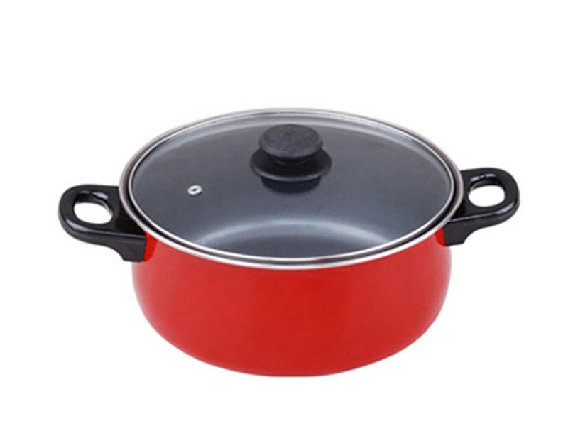 carbon steel casserole with lid