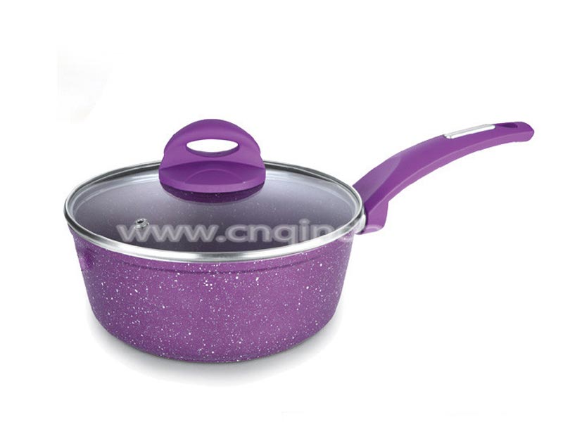 forged sauce pan with lid